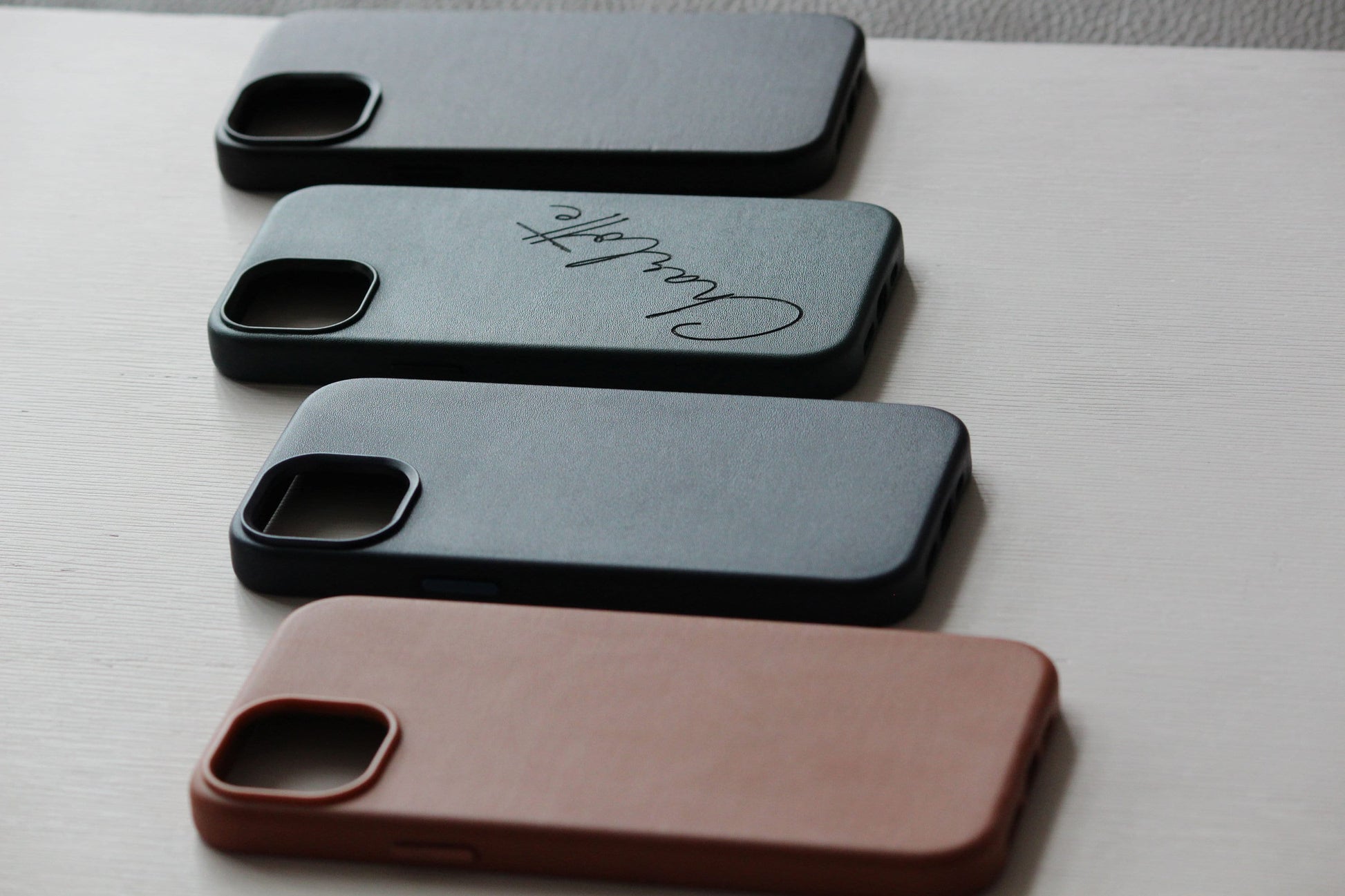 Leather iPhone MagSafe Case | Sizes iPhone 14 15 Plus Pro ProMax | Birthday, Anniversary Gift