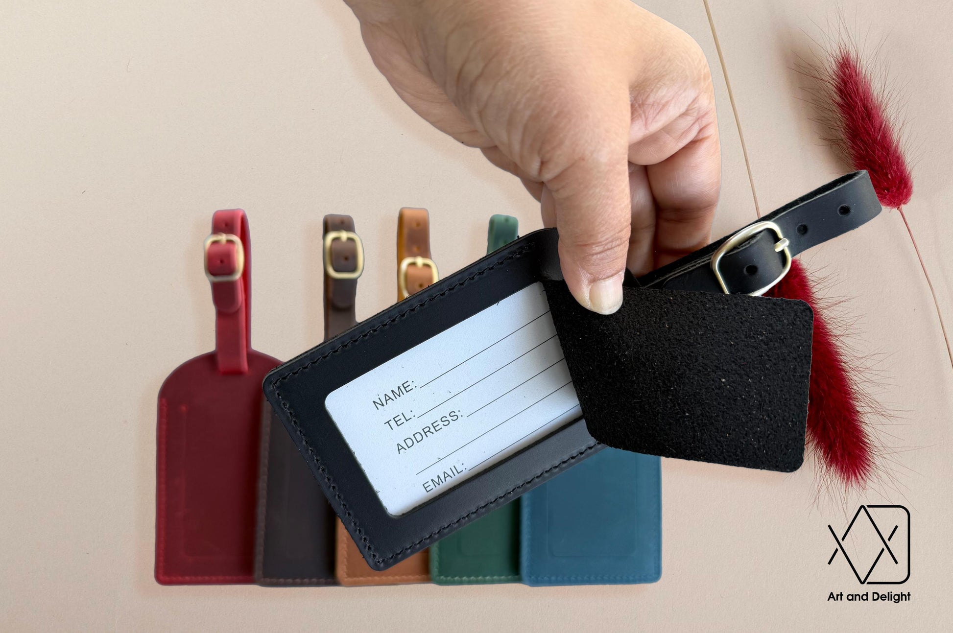 Custom Leather Luggage Tags, Personalized Luggage Tag Favor, Wedding Favors for Guests, Travel Accessories, Mothers Day Gift