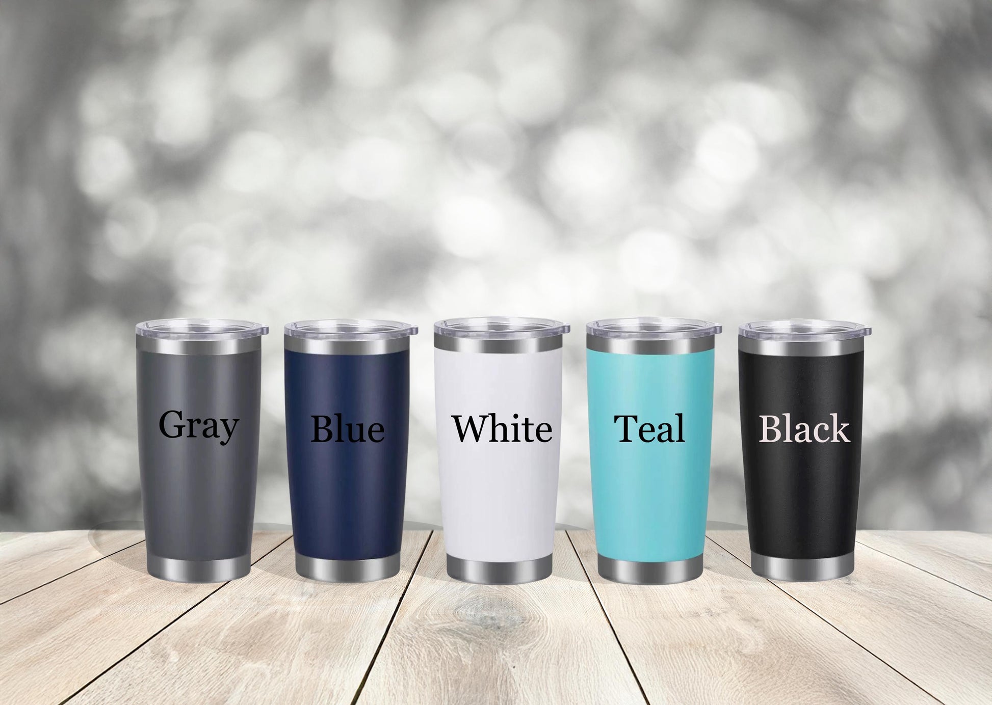 20oz Personalized Stainless Steel Tumbler - Travel Cup for Bachelor Parties | Great Gifts for Him & Her | Gifts for Employees