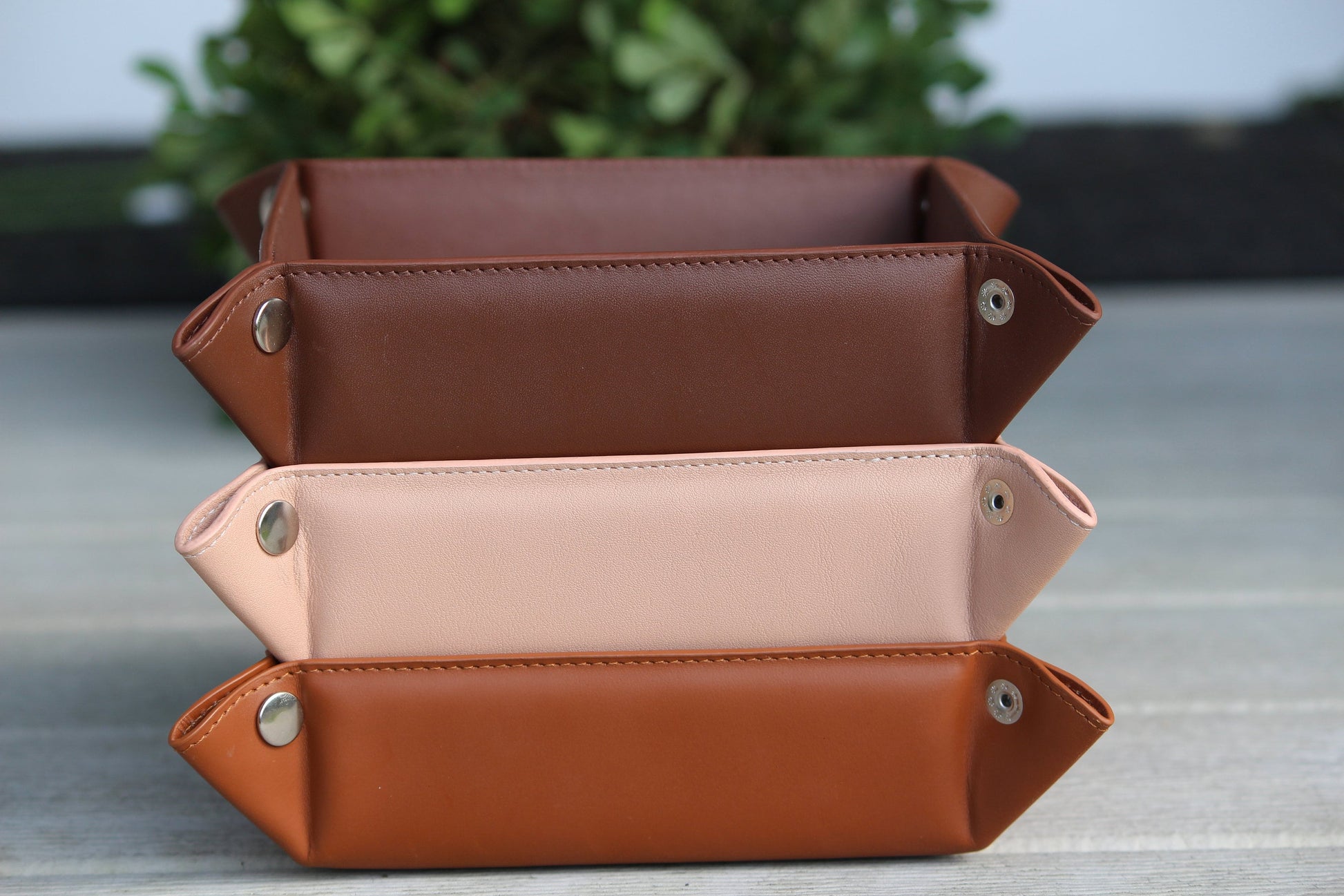 Personalized Leather Valet Tray, Coin Tray, Office Gift, 3rd Anniversary Gift, Leather Anniversary, Fathers Day, Valentines Day Gift