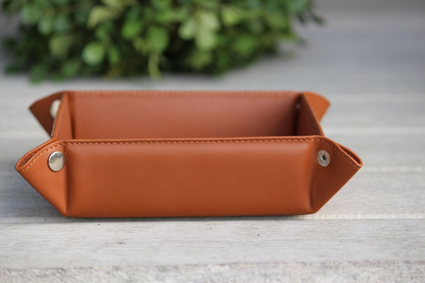 Personalized Leather Valet Tray, Coin Tray, Office Gift, 3rd Anniversary Gift, Leather Anniversary, Fathers Day, Valentines Day Gift