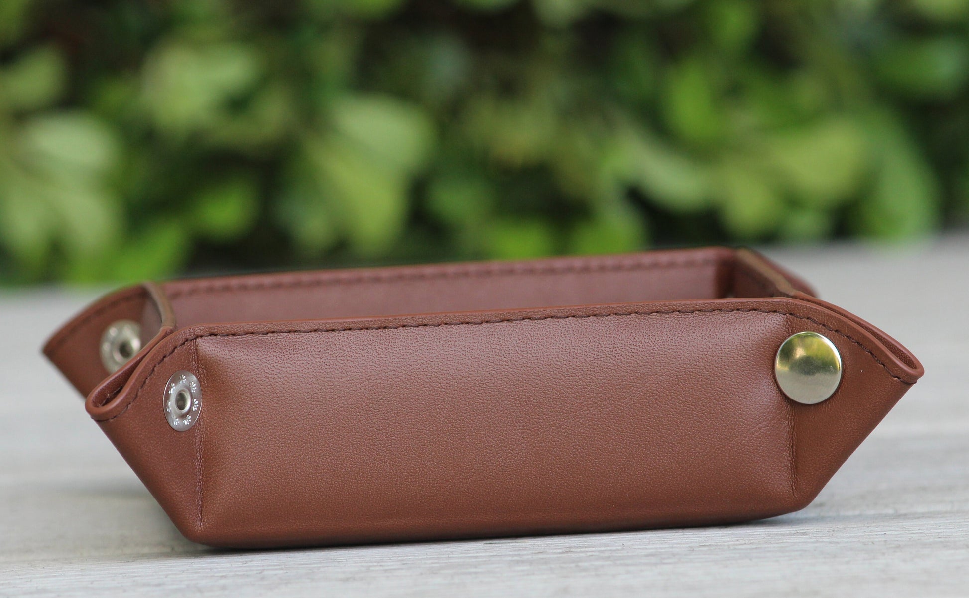 Personalized Leather Tray, Valet Tray, Customized Gift, Office Gift, Boyfriend Girlfriend Gift - Birthday - Anniversary - Wedding Gift