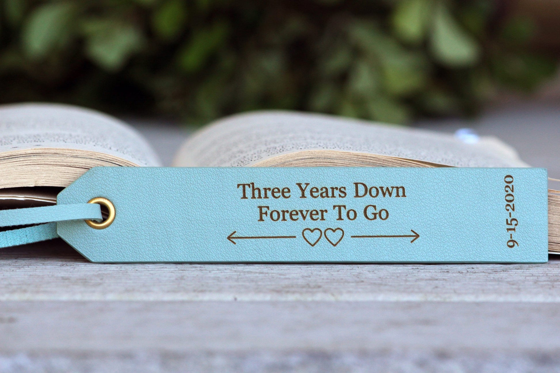 Personalized Leather Bookmark, Customized Gift, Book Lover, Gift for Readers - Birthday - Anniversary - Wedding - Groomsmen, Fathers Day
