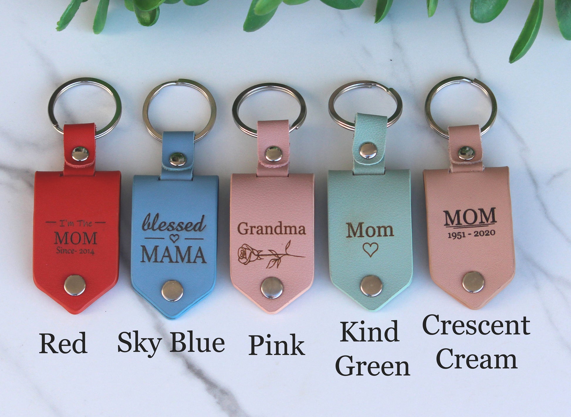 Personalized Photo Keychain, Double Sided Photo, Drive Safe Leather Keychain - Birthday, Anniversary, Wedding, Memorial, Handwritten Gift