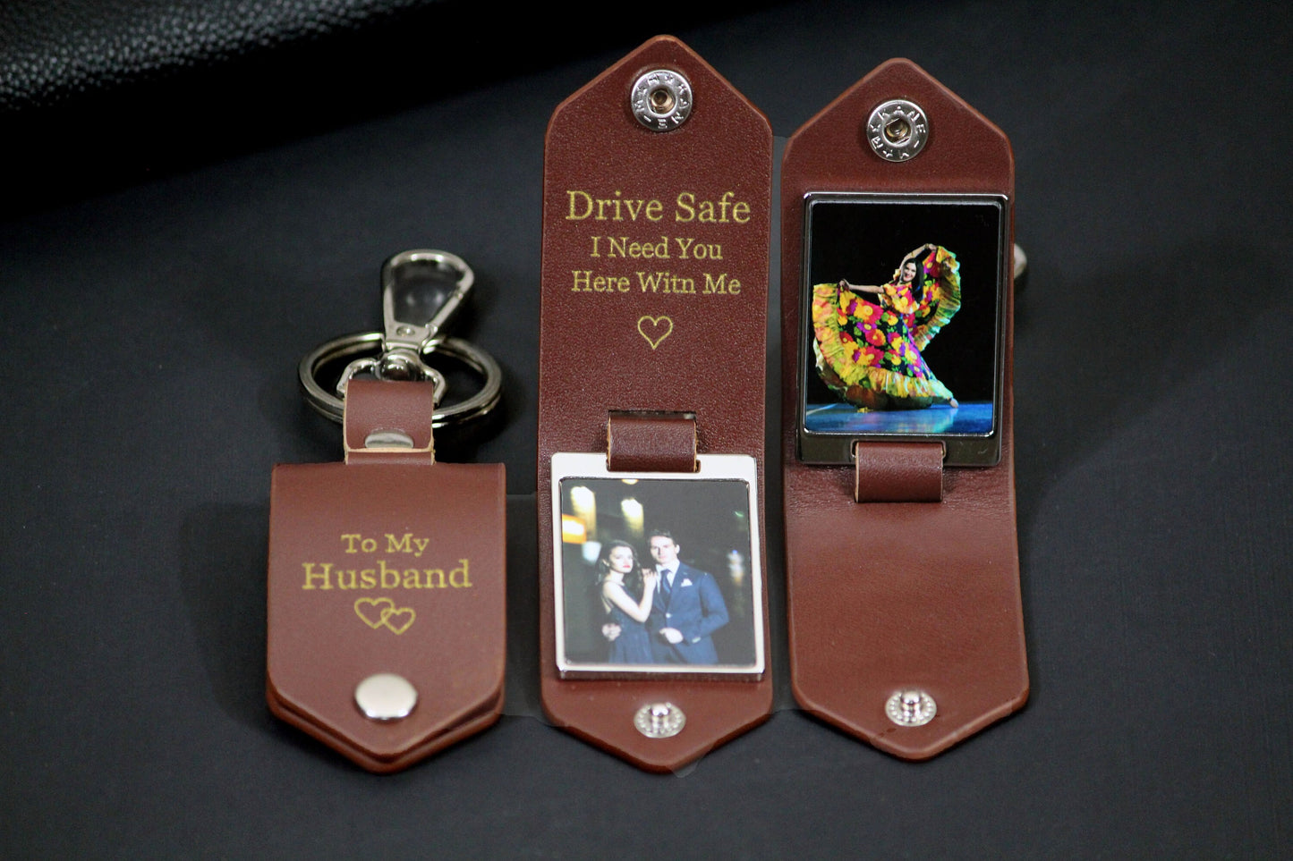 Personalized Photo, Memorial Gift, Remembrance, Drive Safe, Loss of Loved One, Handwritten Message - Birthday, Anniversary, Wedding Gift