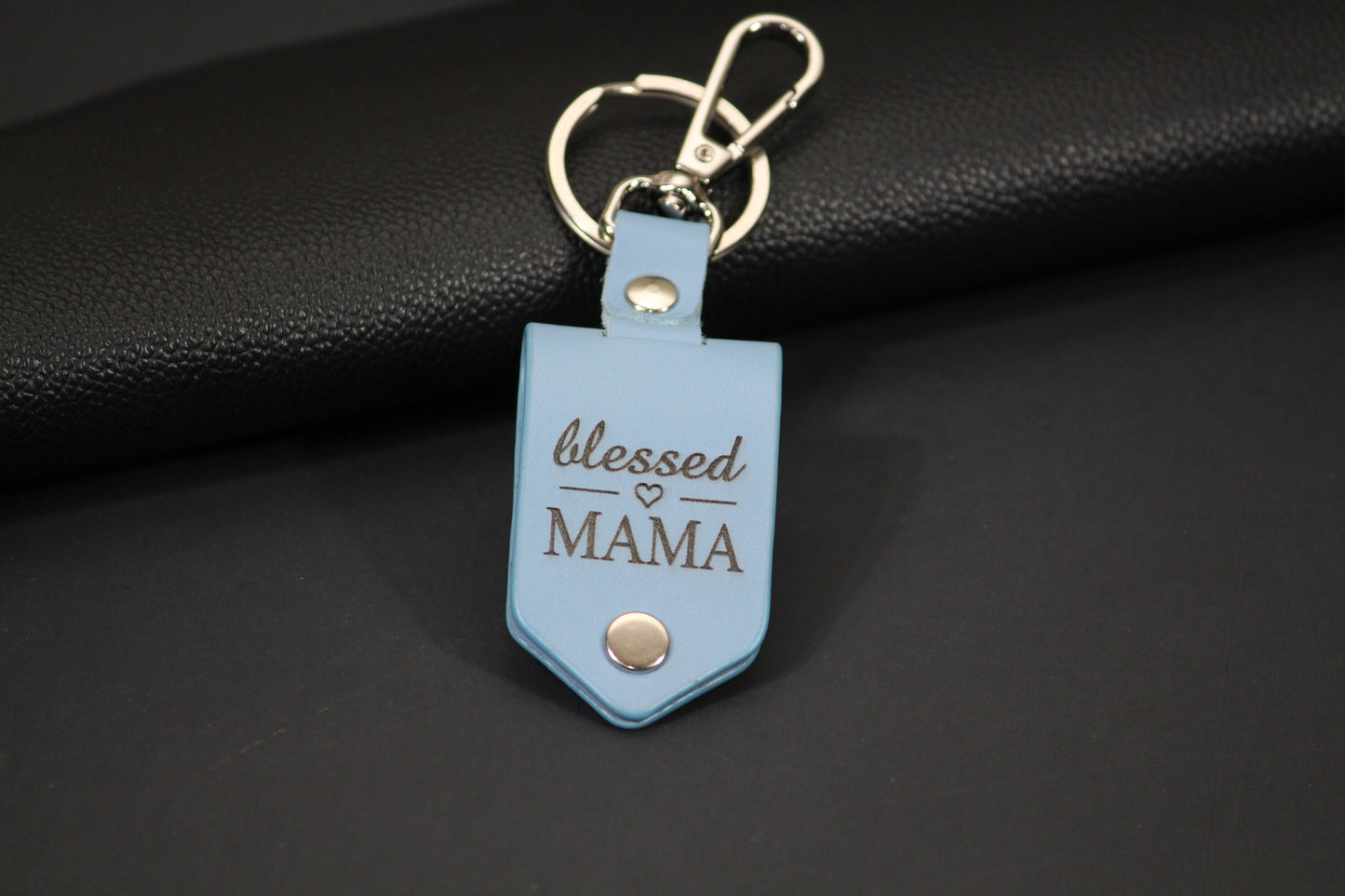Mother's Day, Personalized Leather, Memorial Gift , Remembrance, Drive Safe, Loss of a Loved One - Birthday, Anniversary, Wedding Gift