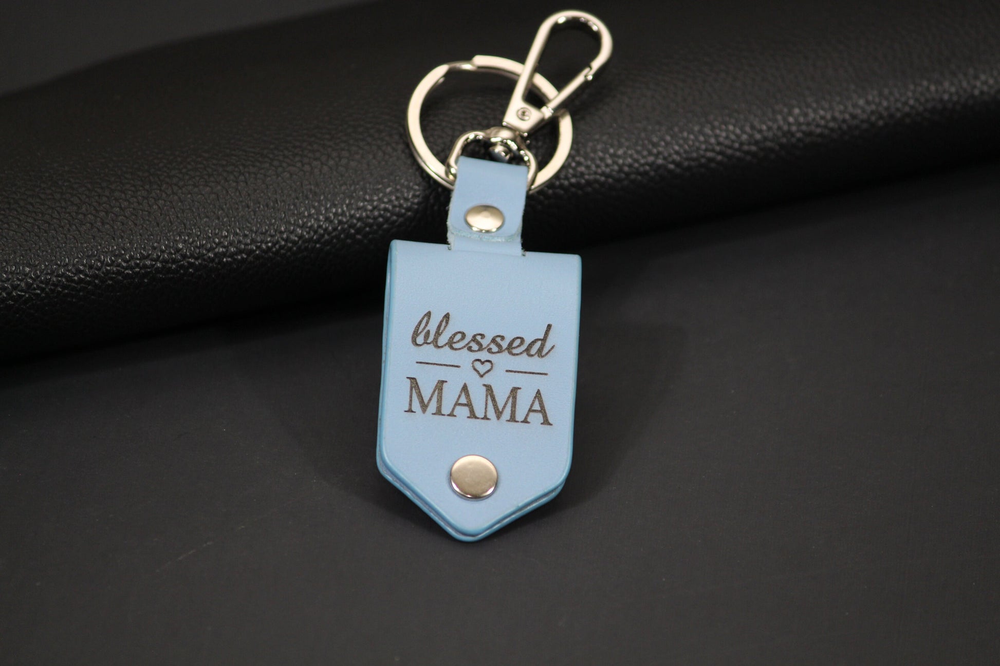 Mother's Day, Personalized Leather, Memorial Gift , Remembrance, Drive Safe, Loss of a Loved One - Birthday, Anniversary, Wedding Gift