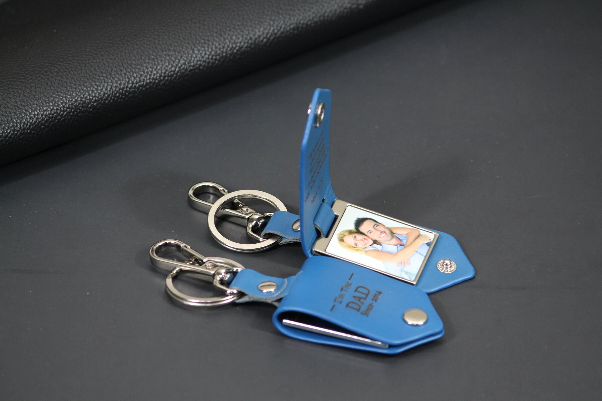 Photo Keychain, Drive Safe, Handwritten Message, Gifts For Grandpa, Photo Engraving, Memorial Gift, Fathers Day Gift