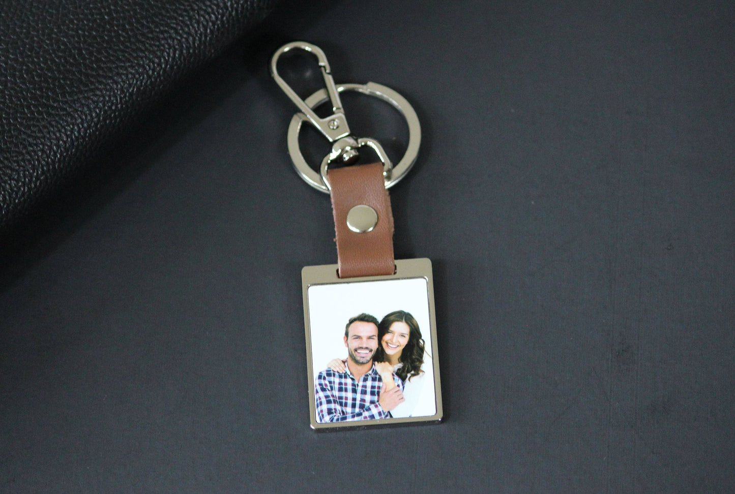 First Time Dad Gift, Drive Safe, Mom Gift, Metal Keychain - Birthday, Anniversary Calendar Date, Father's Day Gifts
