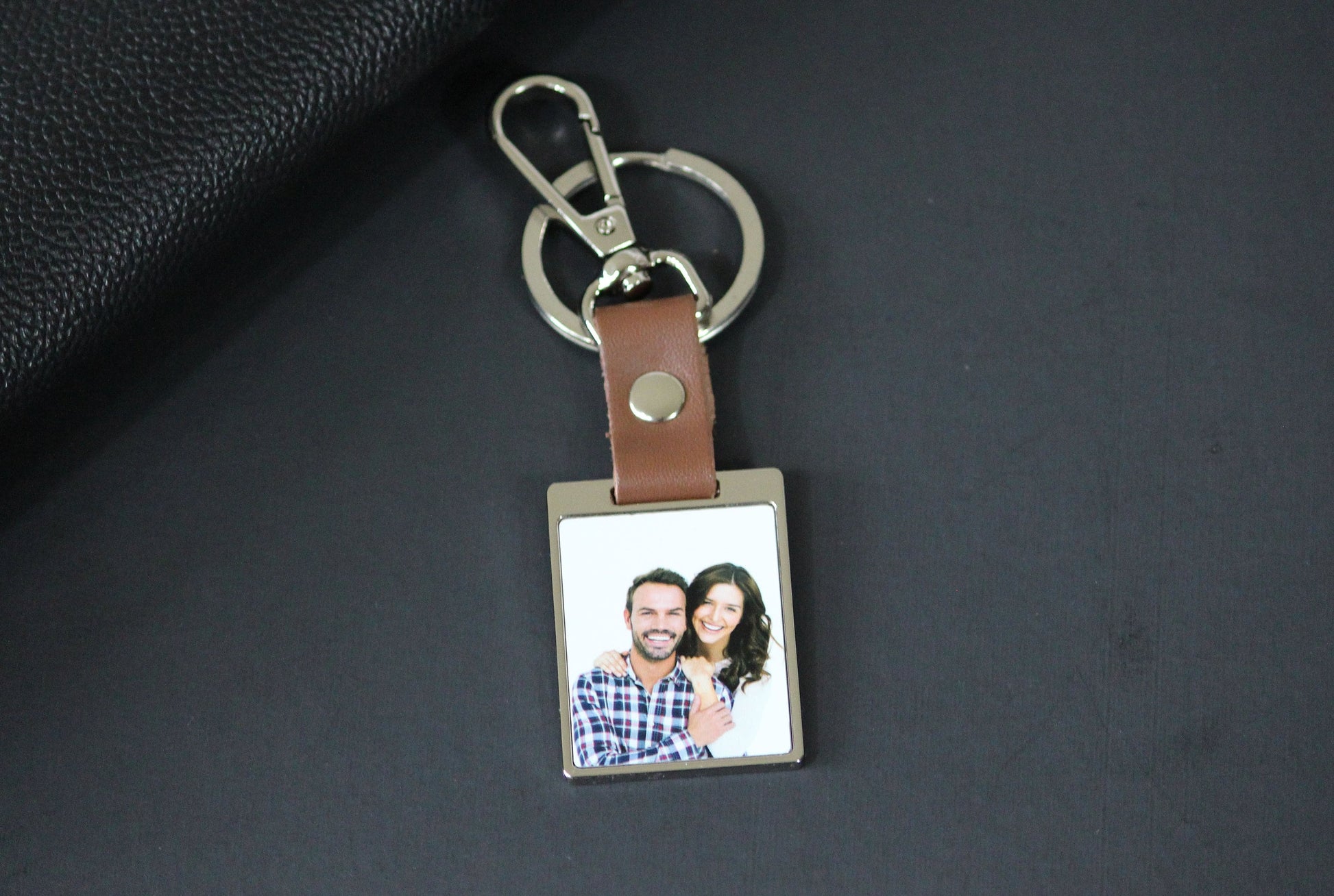 First Time Dad Gift, Drive Safe, Mom Gift, Metal Keychain - Birthday, Anniversary Calendar Date, Father's Day Gifts