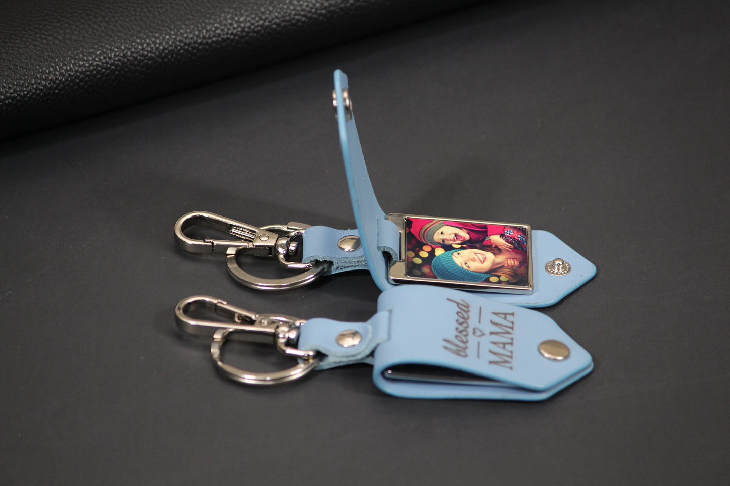 Mother's Day, Personalized Leather, Memorial Gift , Remembrance, Drive Safe, Loss of a Loved One - Birthday, Anniversary, Wedding Gift