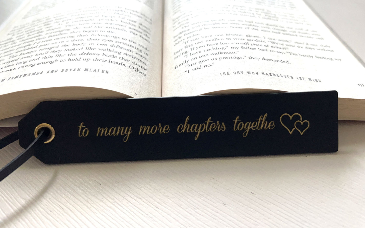 Personalized Leather Bookmark, Book Lover, Gift for Readers - Birthday - Anniversary - Unique Groomsmen, Fathers Day Gifts