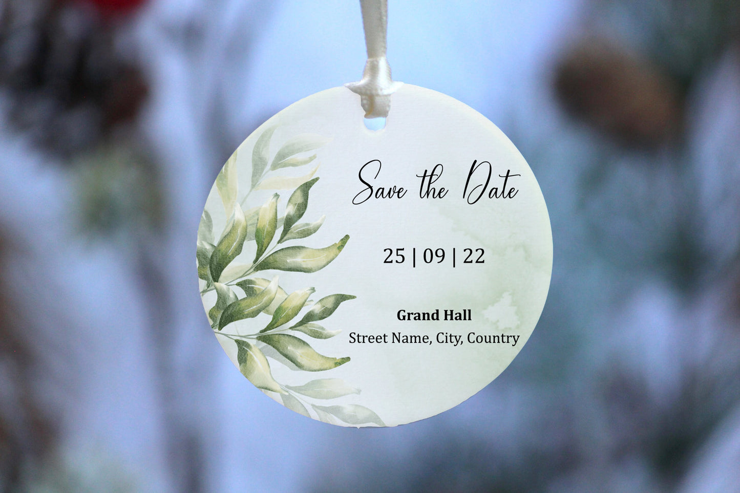 Personalized First Christmas Engaged Ornament - Newly Engaged Gift for Christmas - Our First Christmas Married as Mr and Mrs Ornament