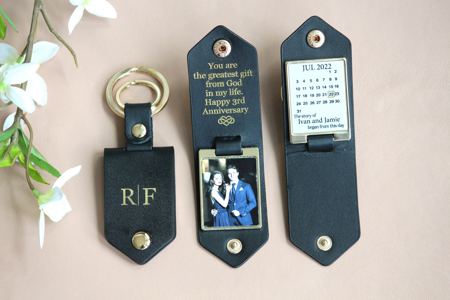 Christmas Gifts For Boyfriend,Husband, Men, Drive Safe Keychain, First Time Dad Mom Gift, Boyfriend Anniversary Gift, Date Keychain